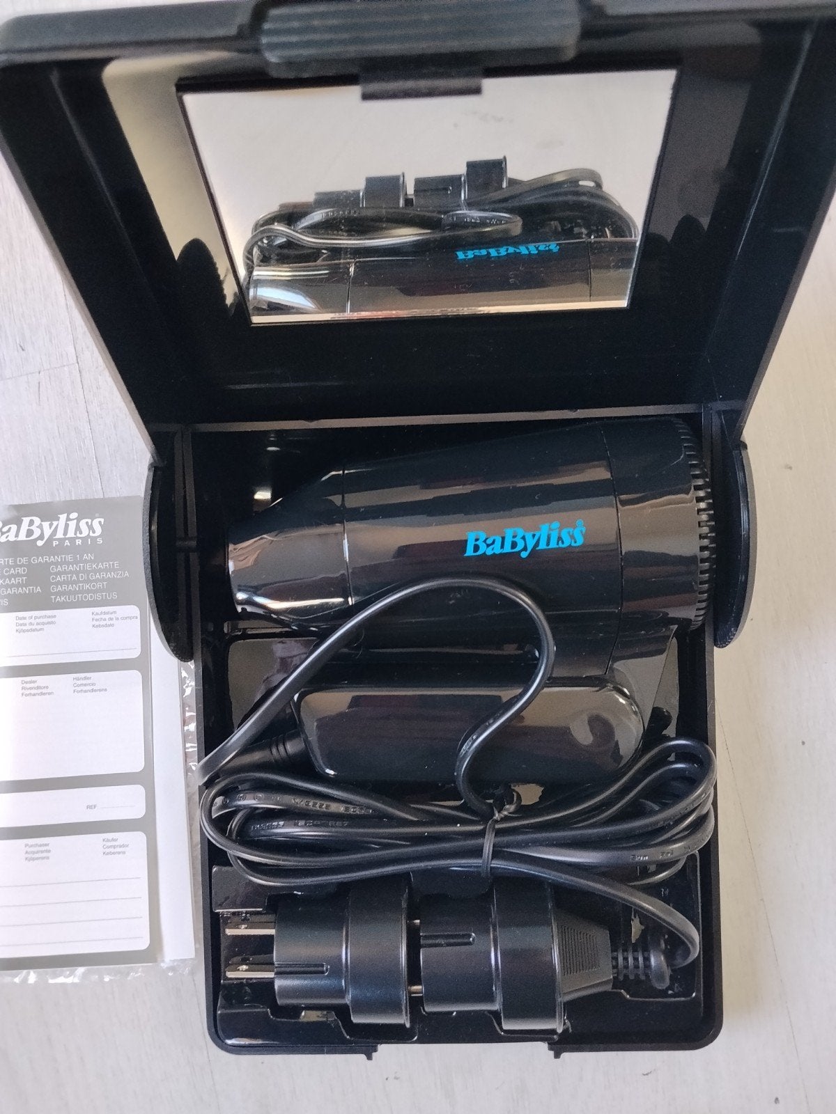 Babyliss Voyager reis haarföhn reisföhn wereld stekkers föhn, Witgoed en Apparatuur, Ophalen of Verzenden, Haarverzorging