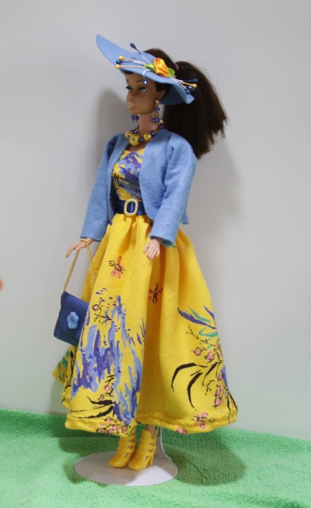 'Barbie Midge' 171:  geel blauwe set ( zie foto's /tekst), Verzenden, Nieuw, Barbie