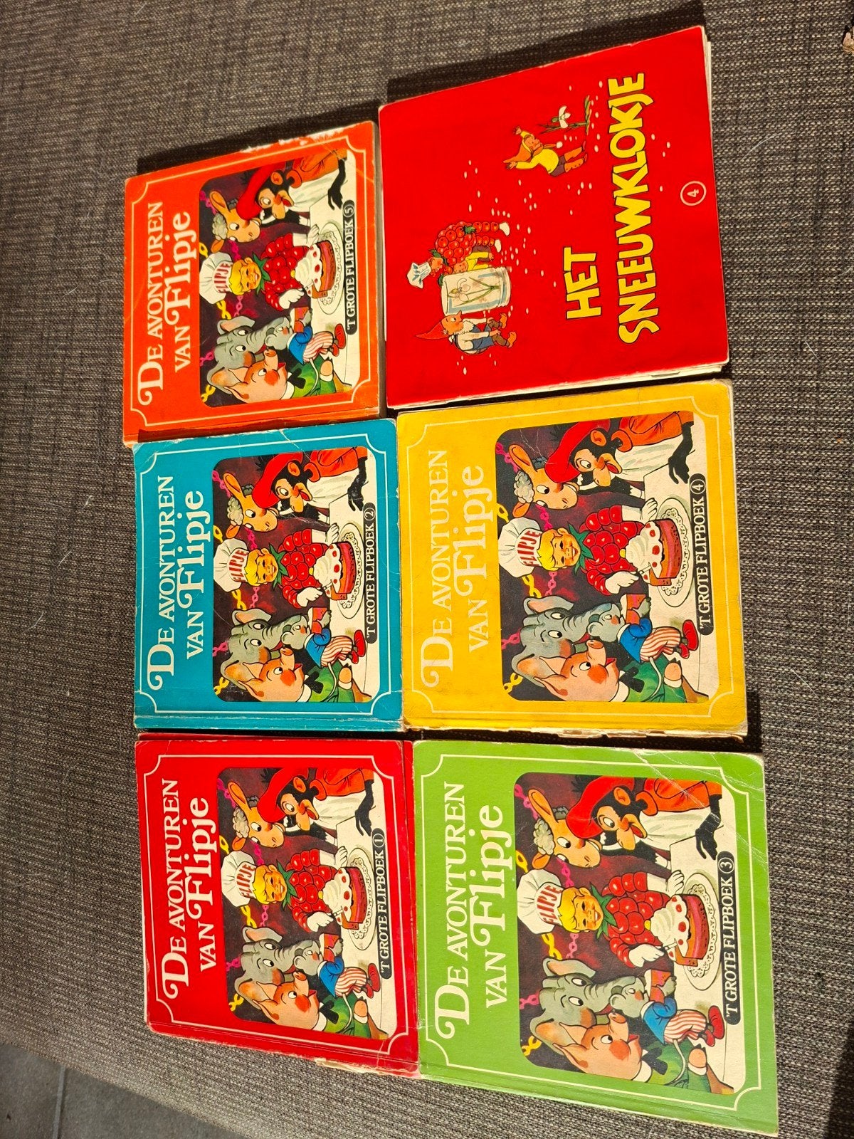 flipje avonturenboekjes 5 delen en extra losse verhalen, Ophalen of Verzenden, Gelezen, Fictie algemeen