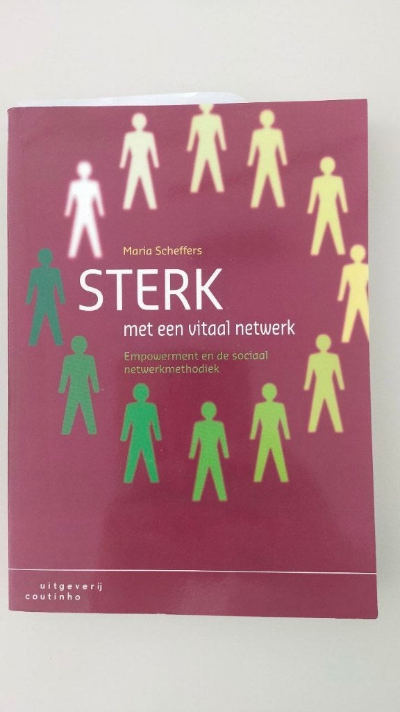 Studieboek "Sterk met een vitaal netwerk", Alpha, HBO, Ophalen of Verzenden, Maria Scheffers