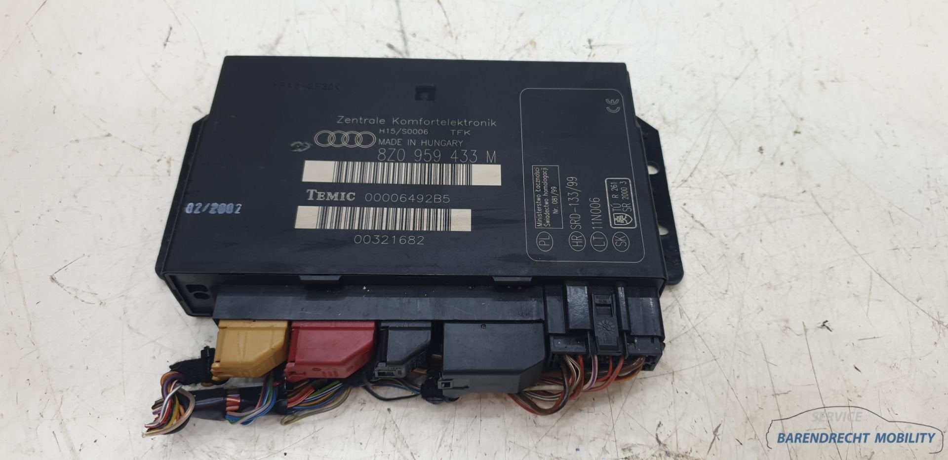 Body controll module Audi A2 8Z0959433M ZKE centrale regelee