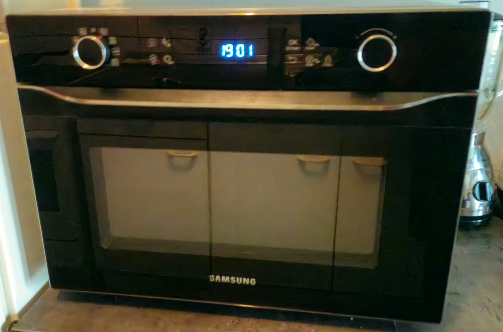 Samsung combimagnetron, Ophalen, Zo goed als nieuw, Minder dan 45 cm
