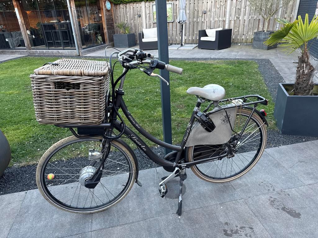 Sparta country tour E-bike met mand - Gebruikt, Ophalen, Sparta, Gebruikt, 47 tot 51 cm