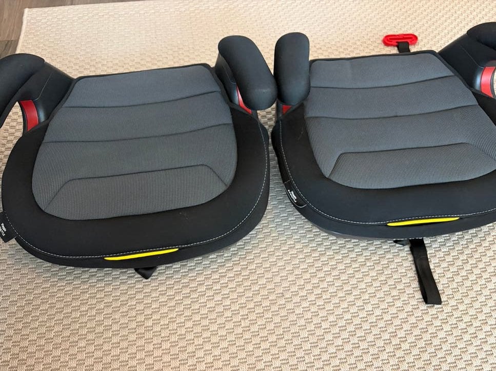 2x Peg Perego Viaggio 2-3 Shuttle Isofix zitverhoger, Gebruikt, 15 t/m 36 kg, Zijbescherming, Isofix
