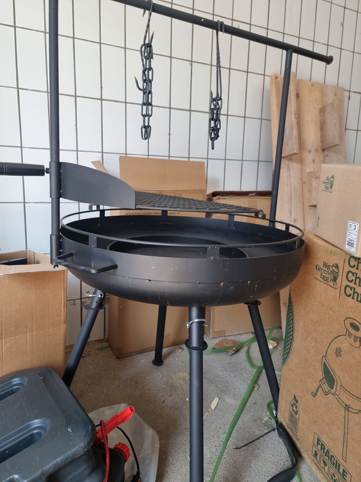 Barebones vuurschaal / barbecue - Demo model, Ophalen of Verzenden