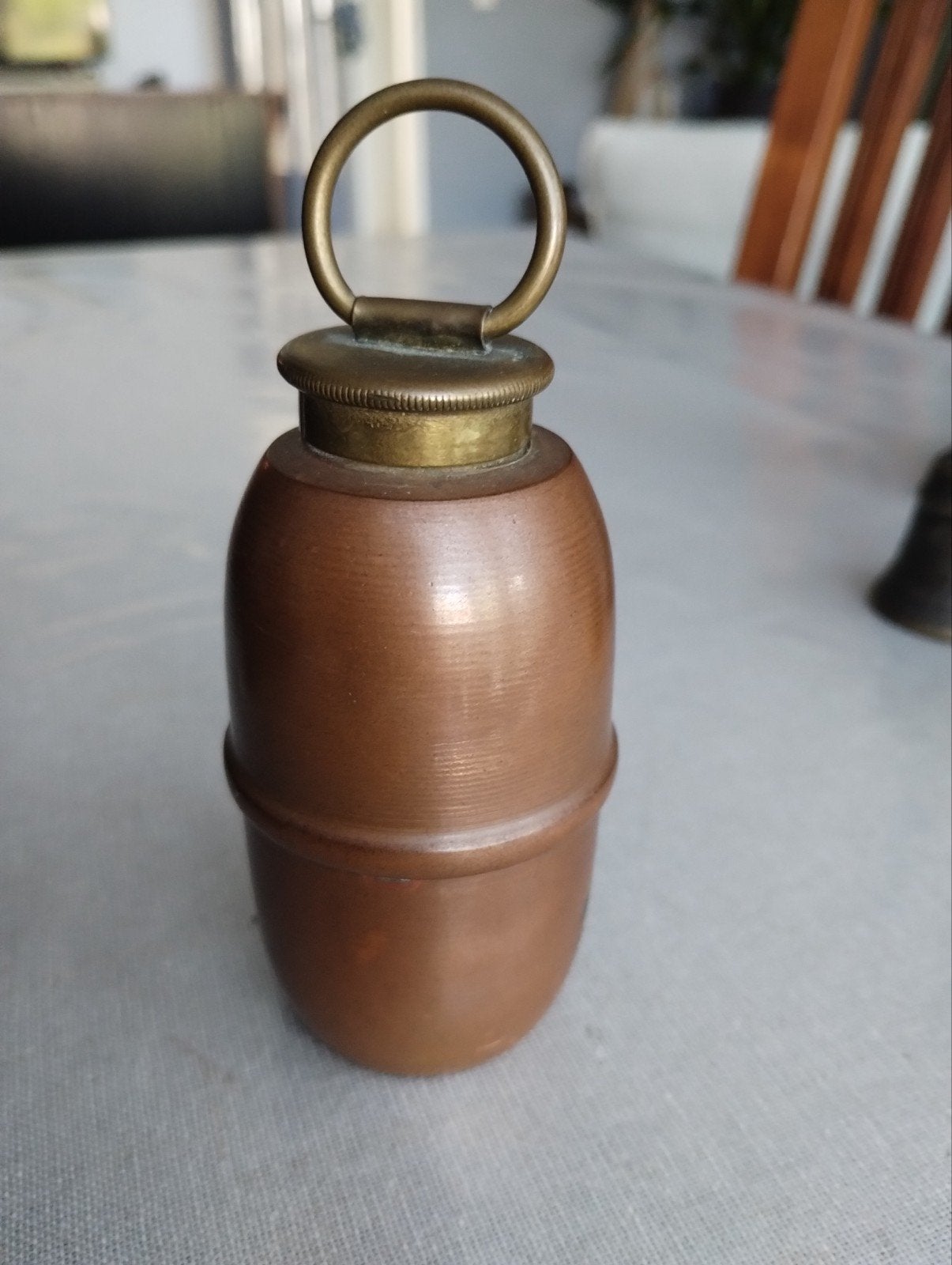 antieke kleine mof /wiegkruikje datering 1880/1930, Ophalen