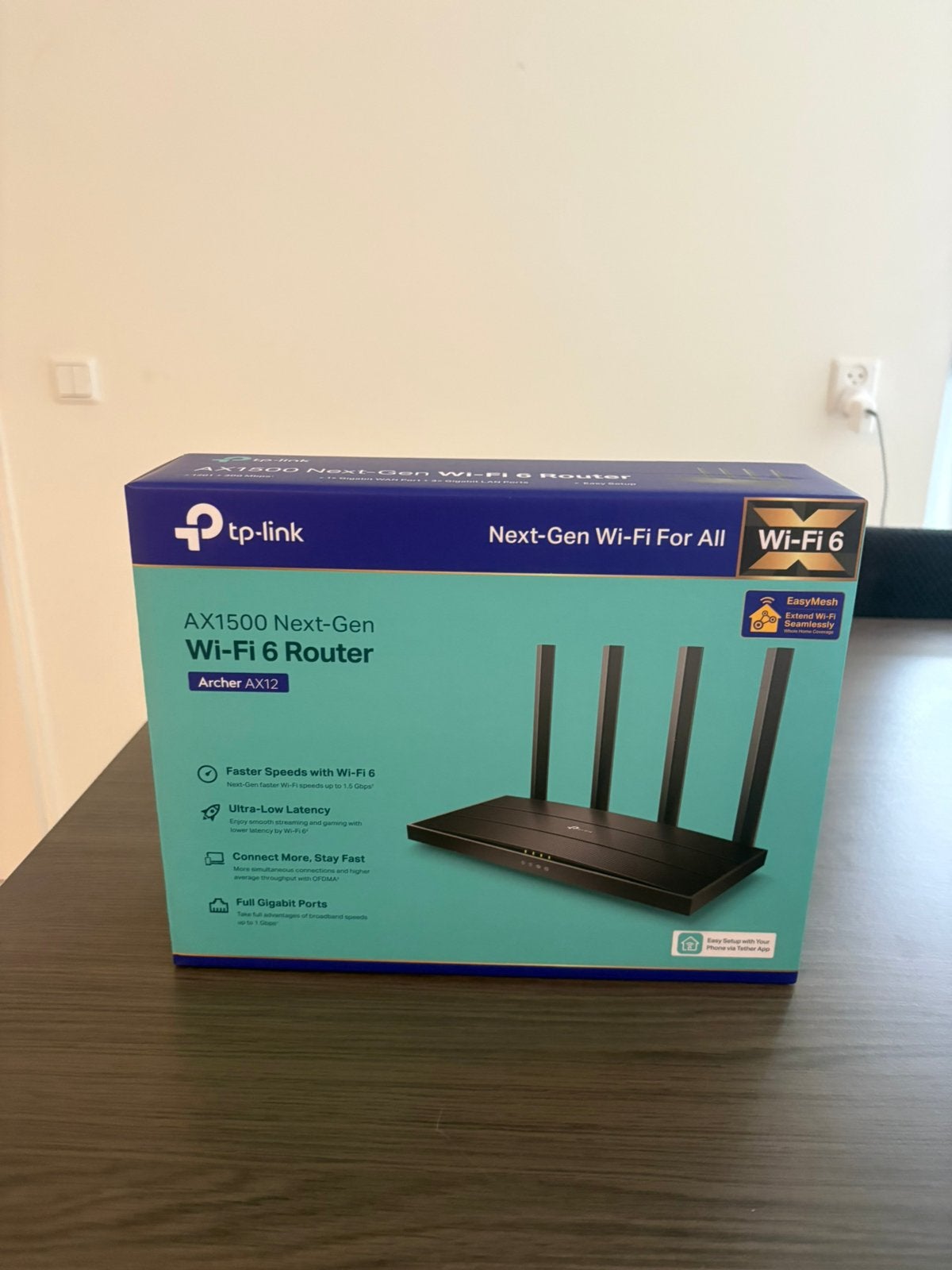 TP-Link AX1500 Wifi 6 Router, Computers en Software, Netwerk switches, Ophalen of Verzenden, Nieuw