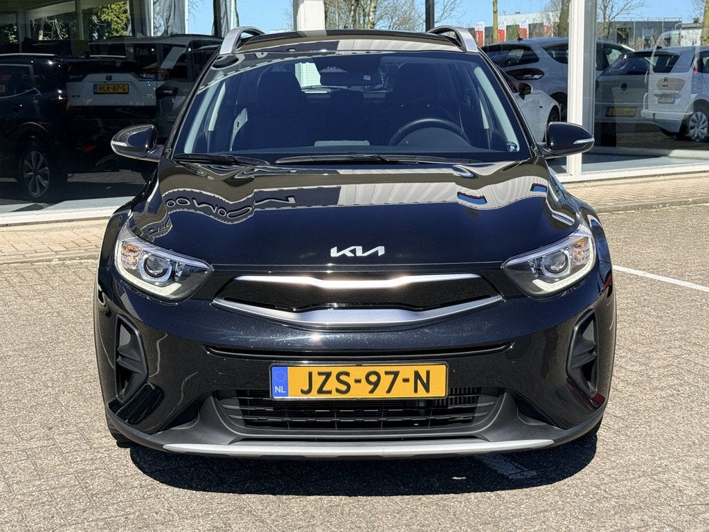 Kia Stonic 1.0 T-GDi MHEV DynamicPlusLine | LED | Stoel- en, Auto's, Kia, Zwart, Bedrijf, 19 km/l, SUV of Terreinwagen