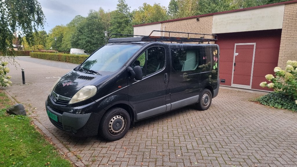 Opel Vivaro 2.0 Cdti 66KW  Dubb Cabine 2008 Apk 04-2027 NAP, Voorwielaandrijving, Dealer onderhouden, 1995 cc, 4 cilinders