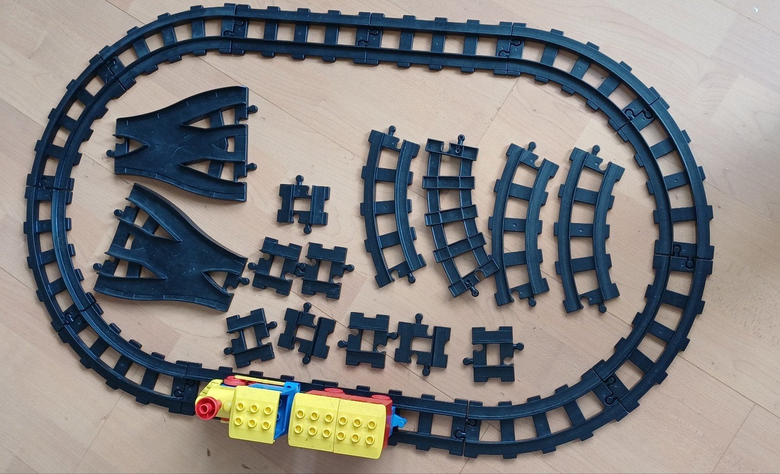 VINTAGE Duplo trein, Ophalen, Gebruikt