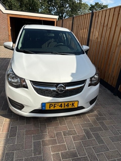 Opel Karl 1.0 Ecoflex 55KW 2017 Wit, Voorwielaandrijving, 839 kg, Stof, 74 pk