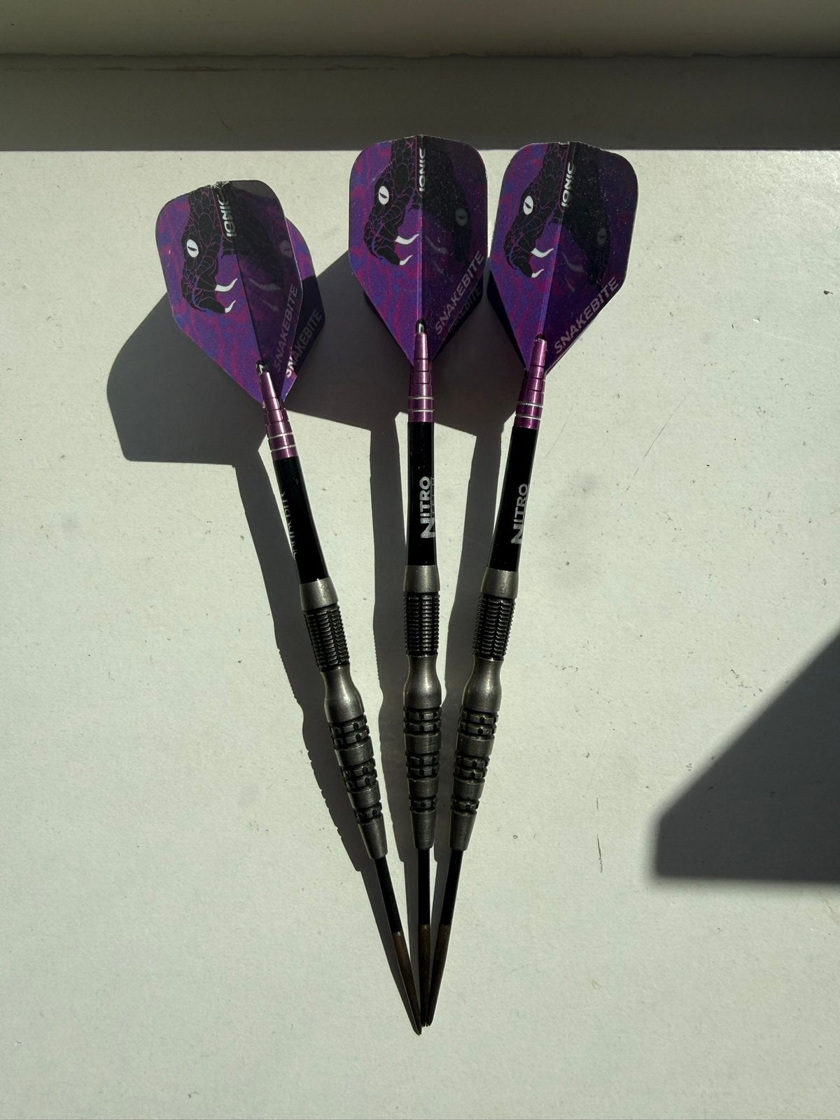 Peter Wright Black Racer, Sport en Fitness, Ophalen of Verzenden, Zo goed als nieuw, Pijlen