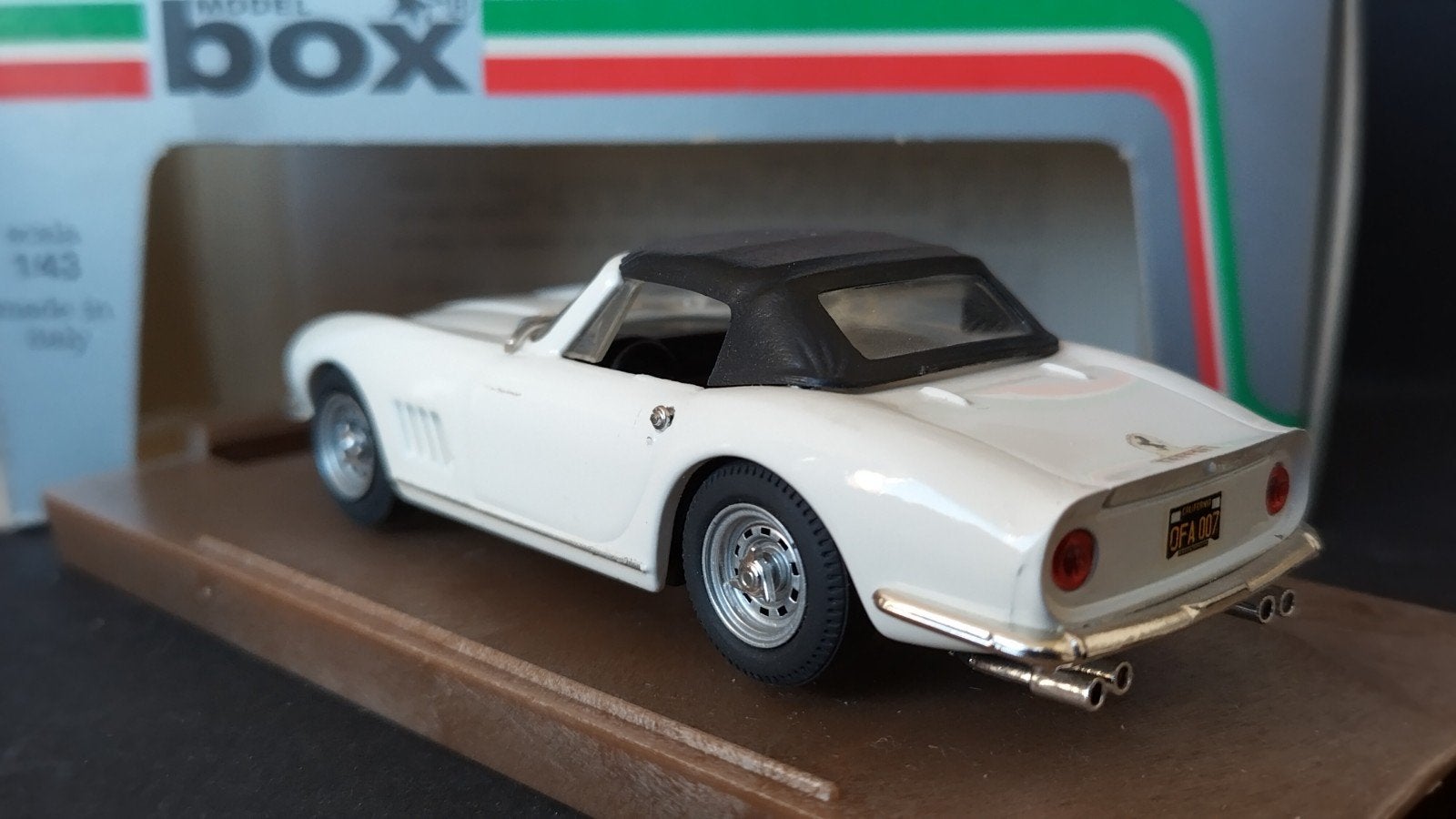 Ferrari 275 GTB cabrio 1:43 Box Models Pol, Overige merken, Auto, Verzenden, .