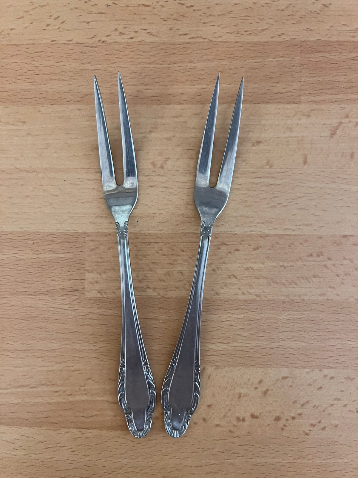 2 Sola vleesvorkjes Vintage 🤩, Antiek en Kunst, Ophalen of Verzenden