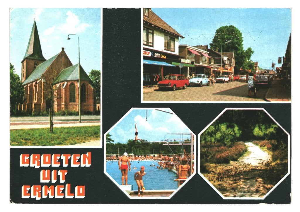 972313	Ermelo	380 Daf	Gelopen met zegel, Ophalen of Verzenden, 1980 tot heden, Gelopen, Gelderland