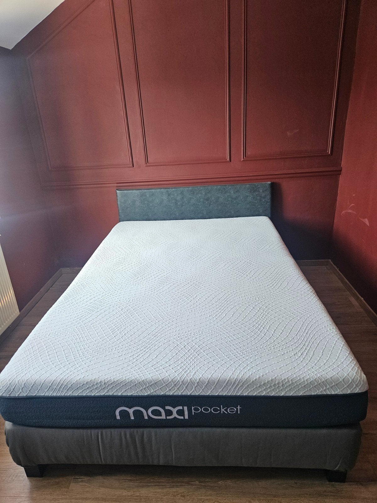 IKEA Espevär bed 140x200 met Maxi Pocket matras, Ophalen, Overige materialen, Gebruikt, Tweepersoons