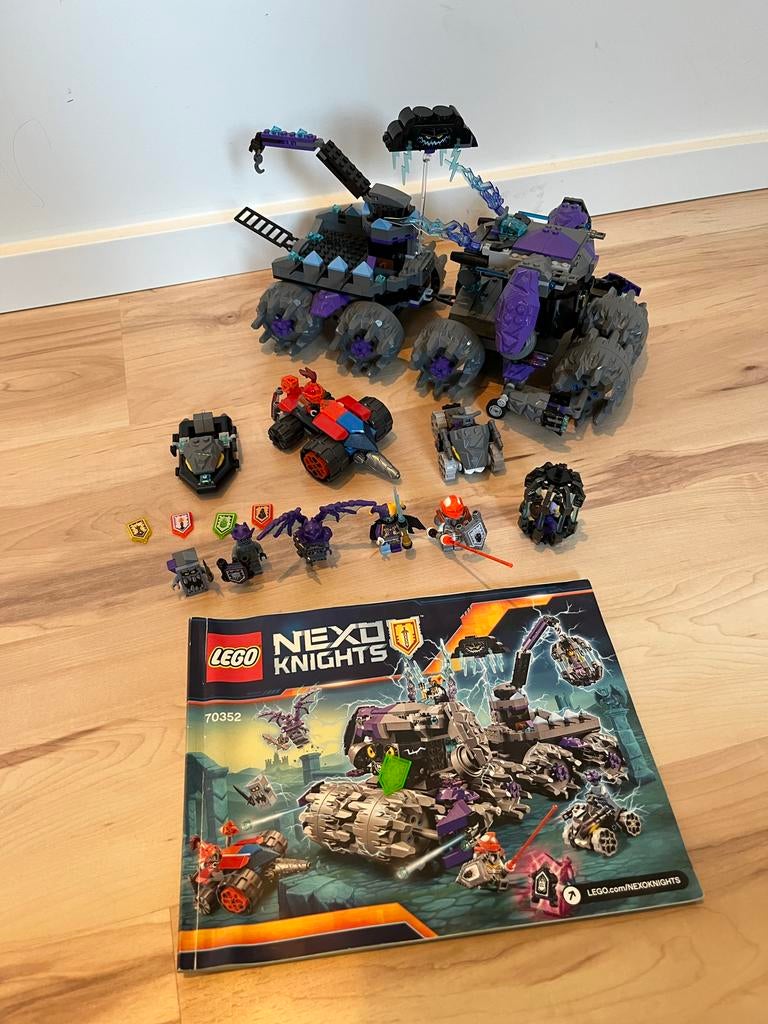 Lego Nexo Knights 70352:, Kinderen en Baby's, Speelgoed | Duplo en Lego, Lego, Ophalen of Verzenden, Zo goed als nieuw, Compleet