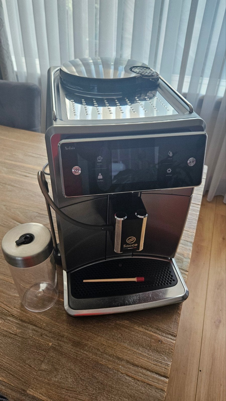 Saeco Xelsis Suprema Koffiemachine, 10 kopjes of meer, Koffiemachine, Ophalen of Verzenden, Zo goed als nieuw