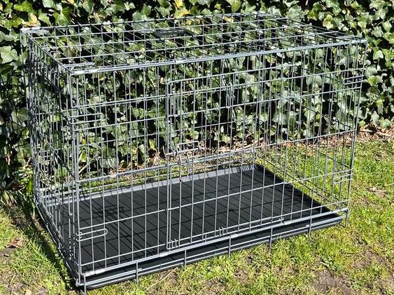 Zeer nette Bench Adori SAFETY+ Maat L - 91 x 56 x 63 cm, Dieren en Toebehoren, Hondenhokken, Ophalen, Gebruikt, 75 tot 110 cm
