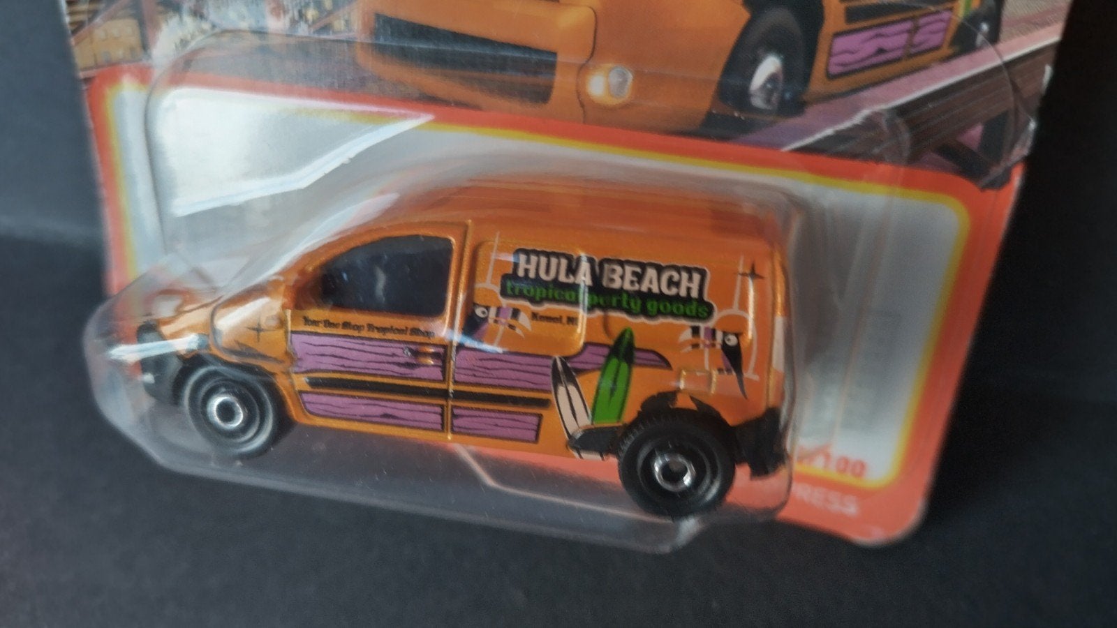 Renault Kangoo Orange 1:64 3inch Matchbox Pol, Auto, ., Nieuw, Ophalen of Verzenden