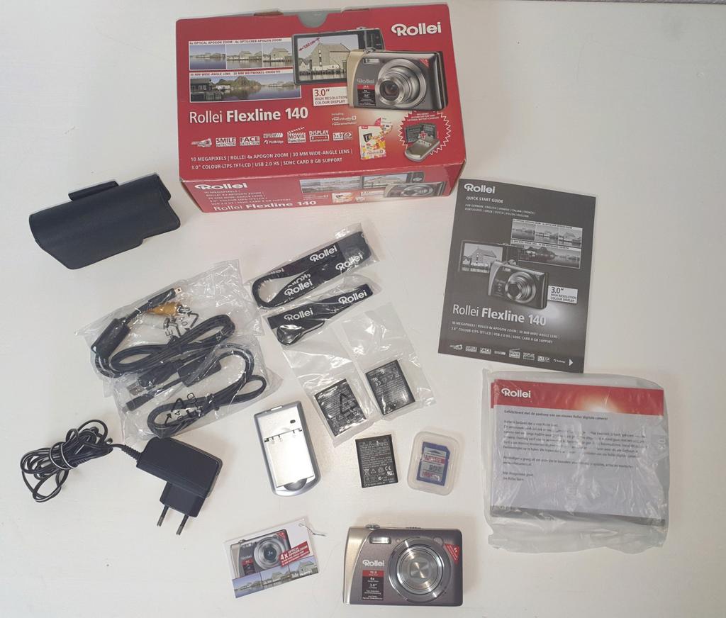 Nieuw Digitale camera Rollei, Flexline 140 compleet, Compact, 10 Megapixel, Nieuw, Ophalen of Verzenden