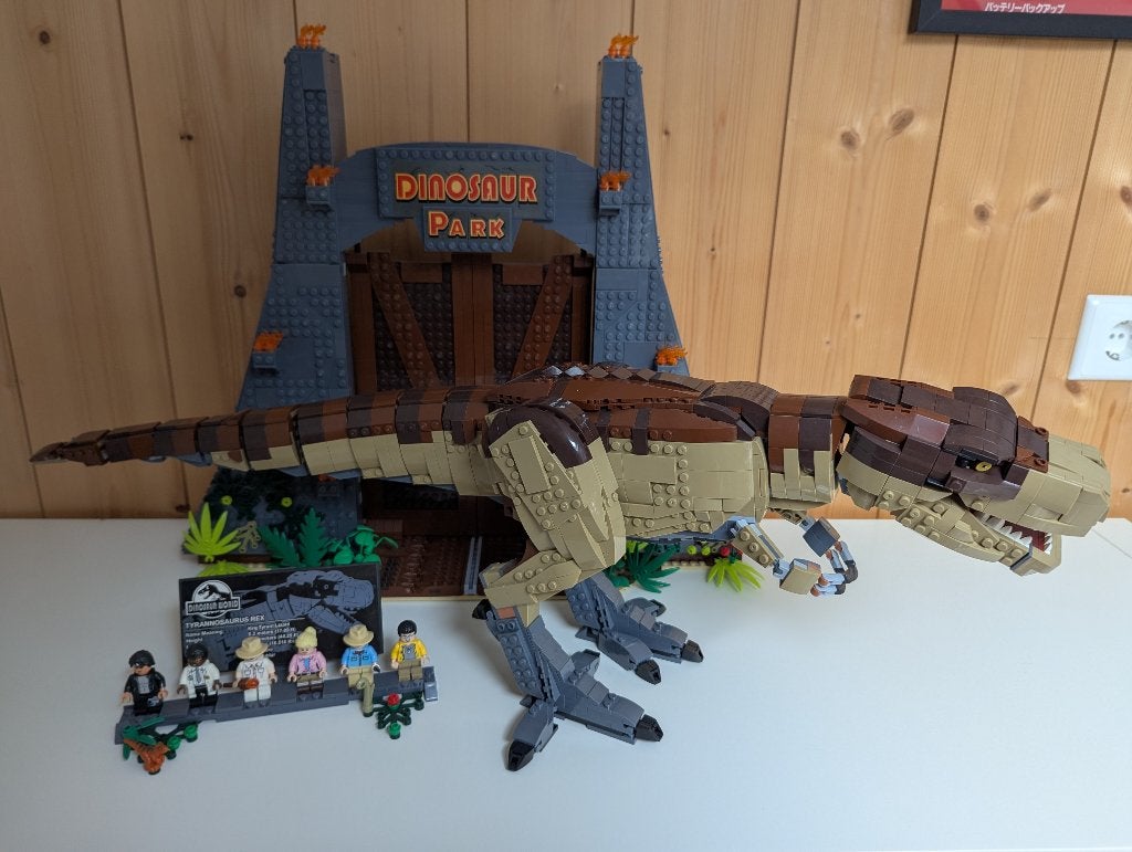 Lego 75936 replica Jurassic Park T-Rex Rampage, Ophalen of Verzenden, Zo goed als nieuw