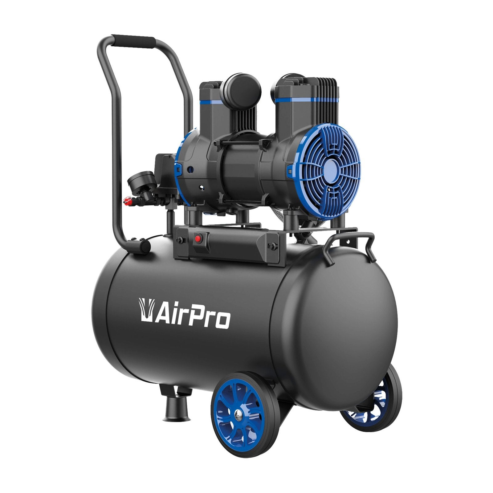 Compressor olievrij 2pk 35L tank 230V / Nieuw