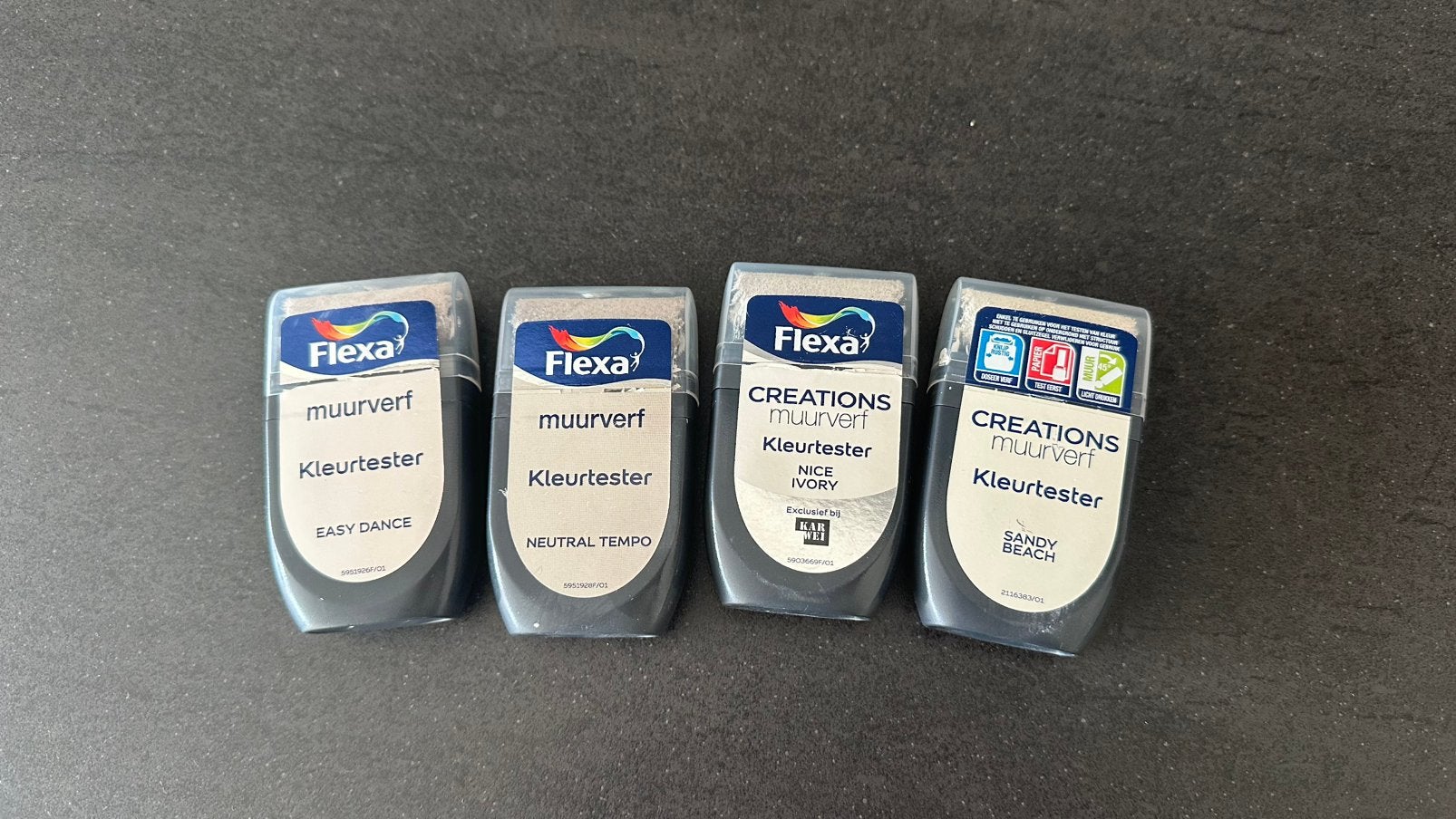 Flexa Kleurtesters Muurverf - Diverse kleuren, Ophalen, Overige kleuren, Nieuw, Verf
