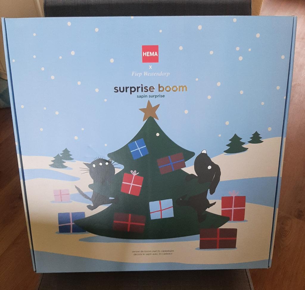 Takkie en Siepie adventskalender, Ophalen, Zo goed als nieuw