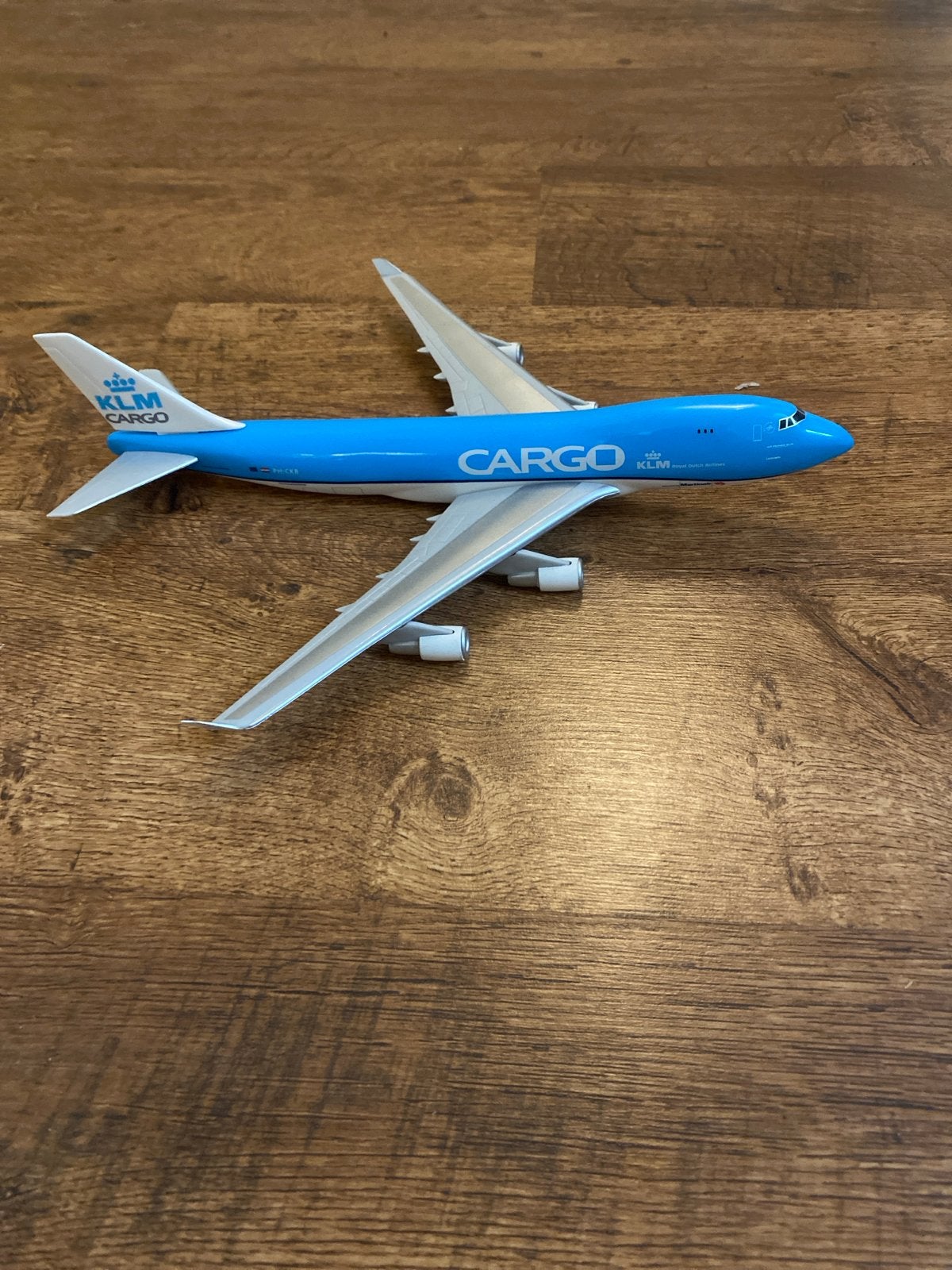 KLM Cargo Boeing 747-400ERF schaalmodel, Hobby en Vrije tijd, Overige merken, Ophalen of Verzenden, Vliegtuig, Gebruikt