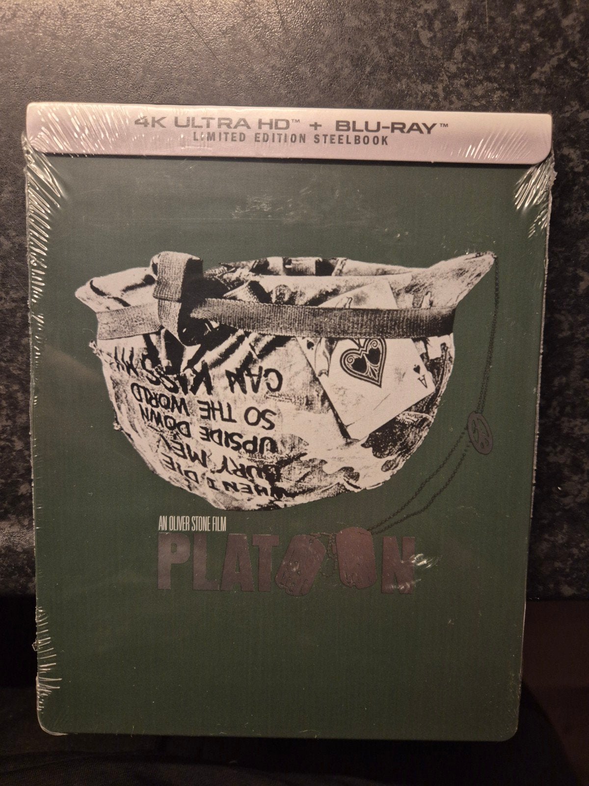 Platoon 4K Ultra HD + Blu-ray Limited Edition Steelbook [US], Cd's en Dvd's, Blu-ray, Ophalen of Verzenden, Nieuw in verpakking