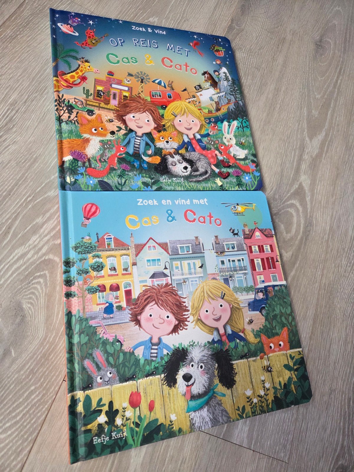 2x Zoek en Vind met Cas & Cato, Ophalen of Verzenden, Zo goed als nieuw, 3 tot 4 jaar