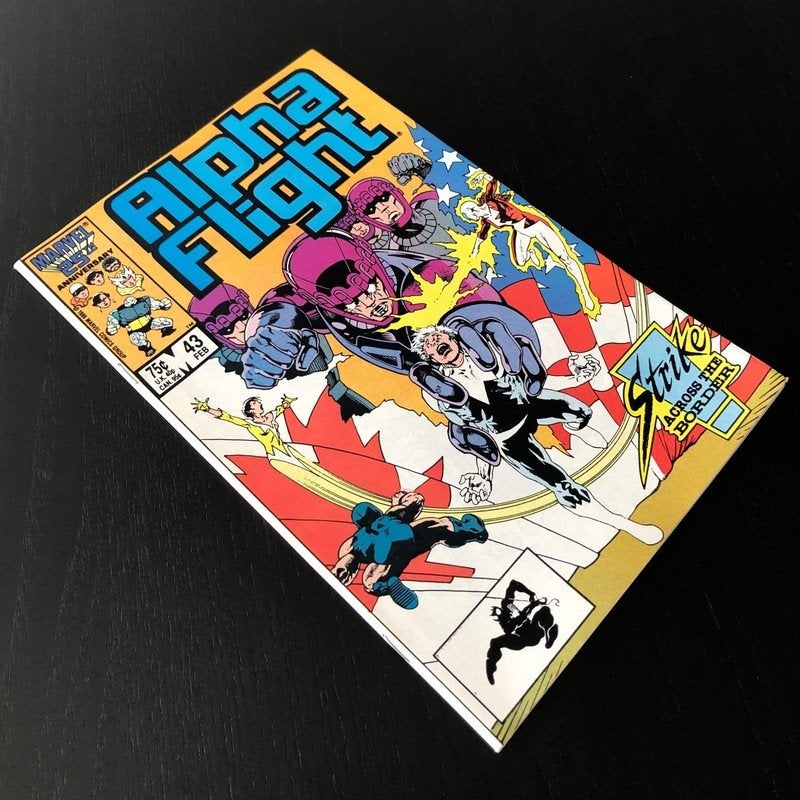 Alpha Flight Vol.1 #43 (1987) NM- (9.2), Eén comic, Amerika, Marvel Comics, Nieuw