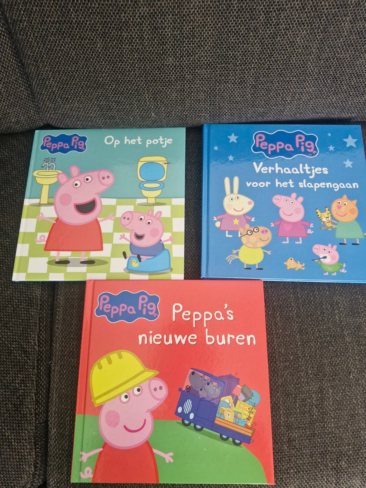 Peppa Pig Boeken Set: 3 Leuke Verhalen voor Kinderen, Fictie algemeen, Ophalen of Verzenden, Zo goed als nieuw, Voorleesboek