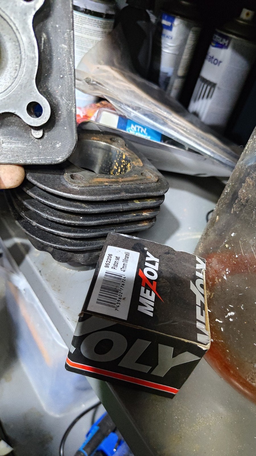 minarelli korte carter 70cc, Ophalen, Gebruikt, Blok, Yamaha