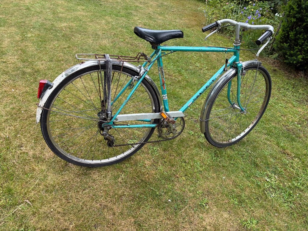 Gazelle klassieker vintage klein maatje, Fietsen en Brommers, Fietsen | Heren | Herenfietsen, Ophalen, Gebruikt, Velgrem, Versnellingen