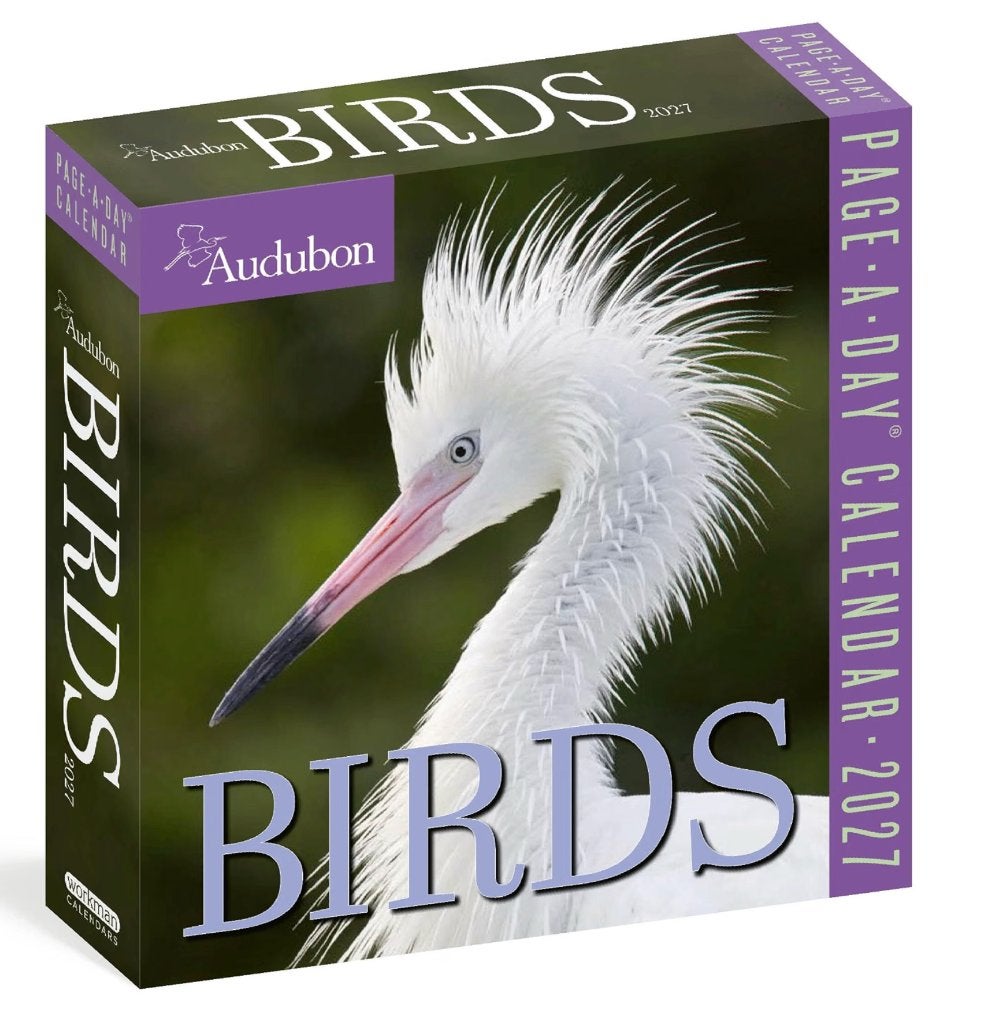 Audubon Birds Page-A-Day Scheurkalender 2027 - Vogels, Verzenden, Maandkalender, Nieuw