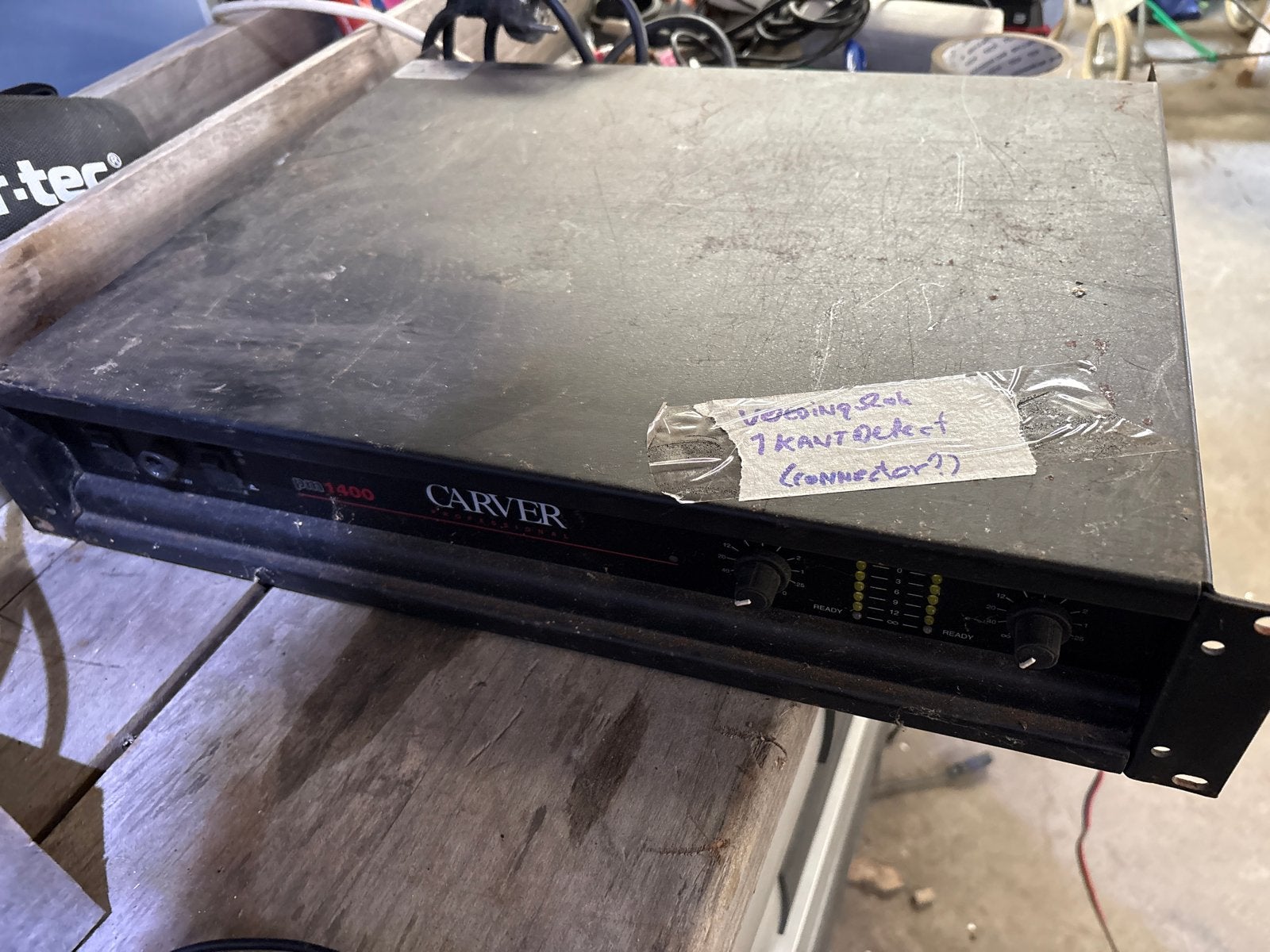 Carver PM-1400 Professionele Eindversterker - Defect, Ophalen