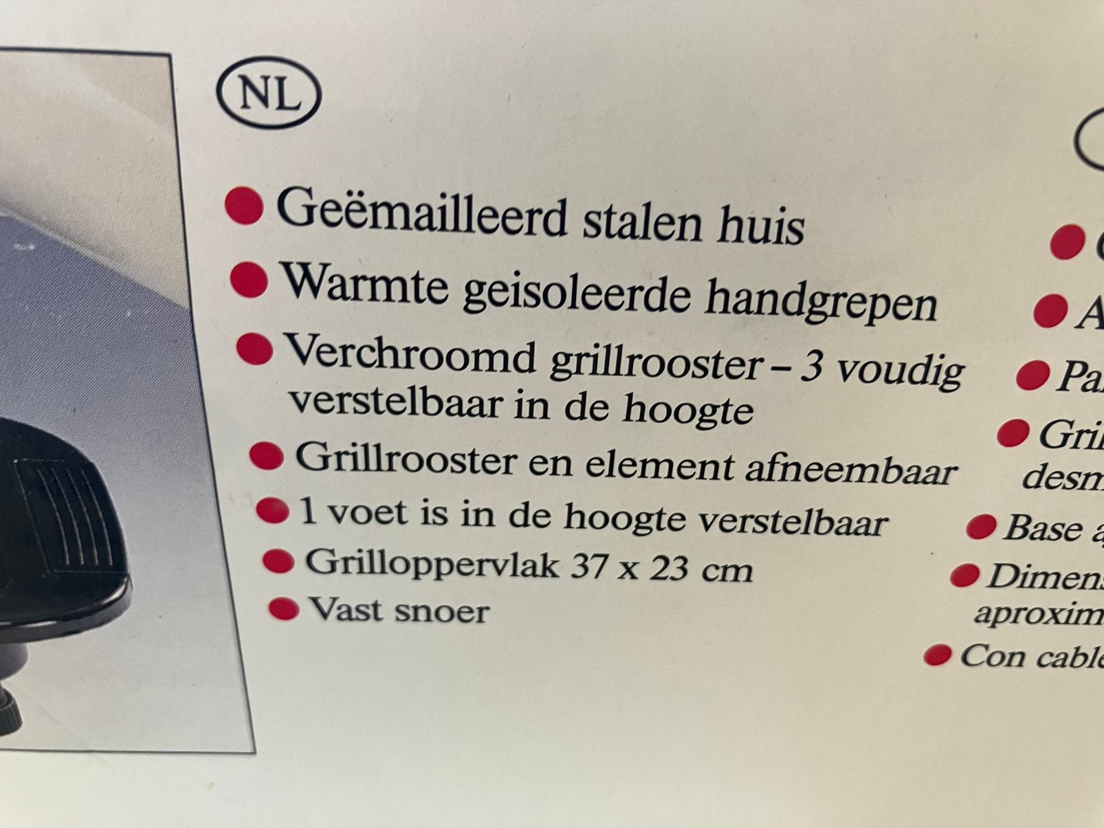 Nieuw in doos: barbecue-grill, Ophalen, Nieuw