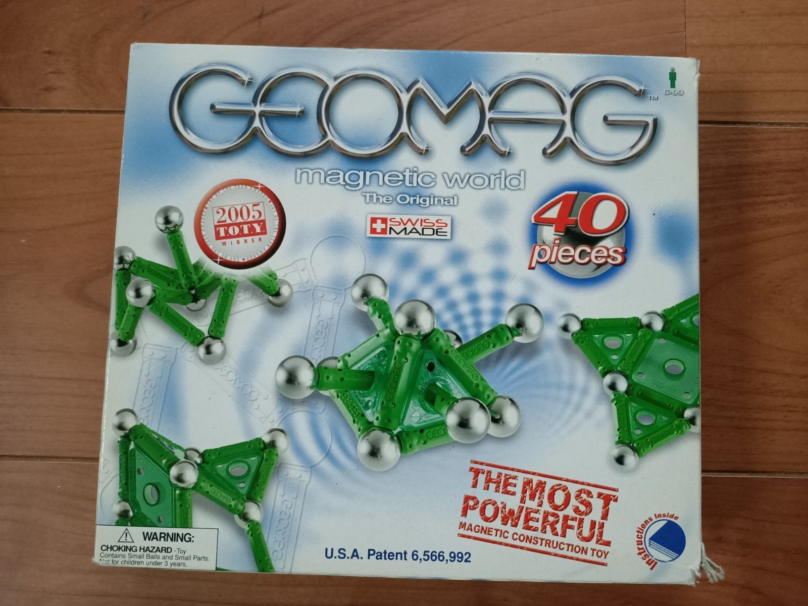 Compleet Geomag Magnetic World 40 Stuks Constructiespeelgoed, Ophalen of Verzenden, Zo goed als nieuw