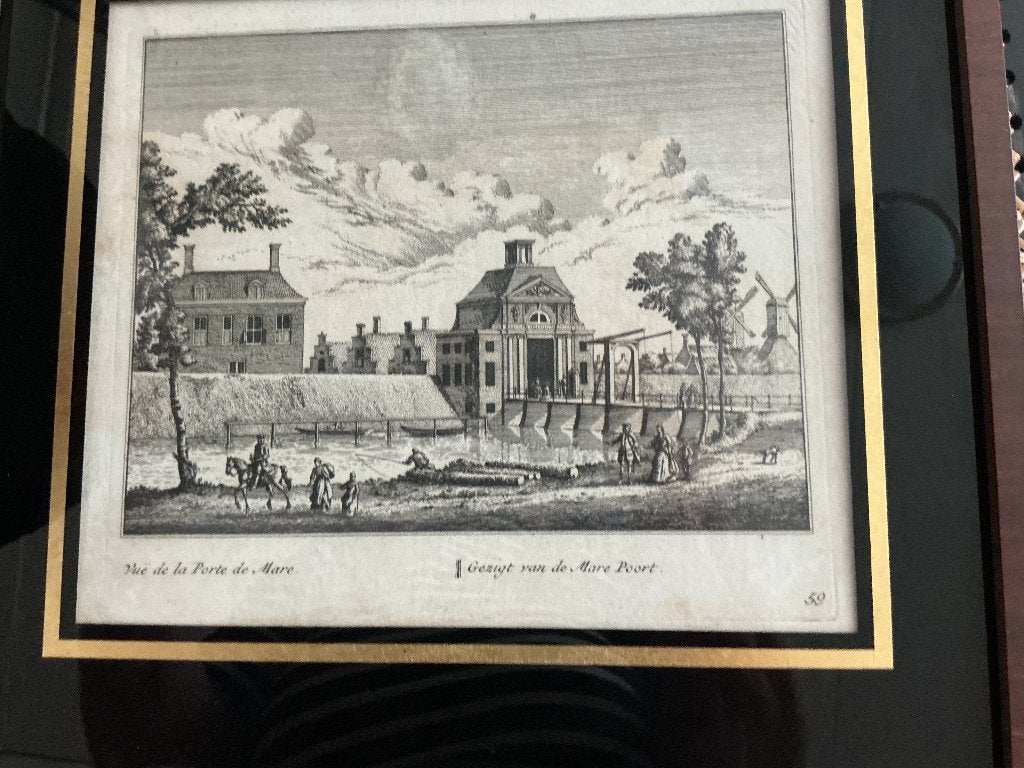 Stadsgezicht, Ophalen, Klassiek, Achter glas, Stads- / dorpsgezicht