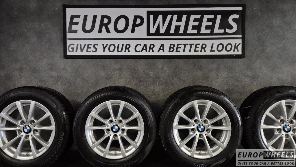 16 inch BMW 3 Serie F30 F31 F32 4 Style 391 winterbanden, Auto-onderdelen, Banden en Velgen, Gebruikt, -, Banden en Velgen, -