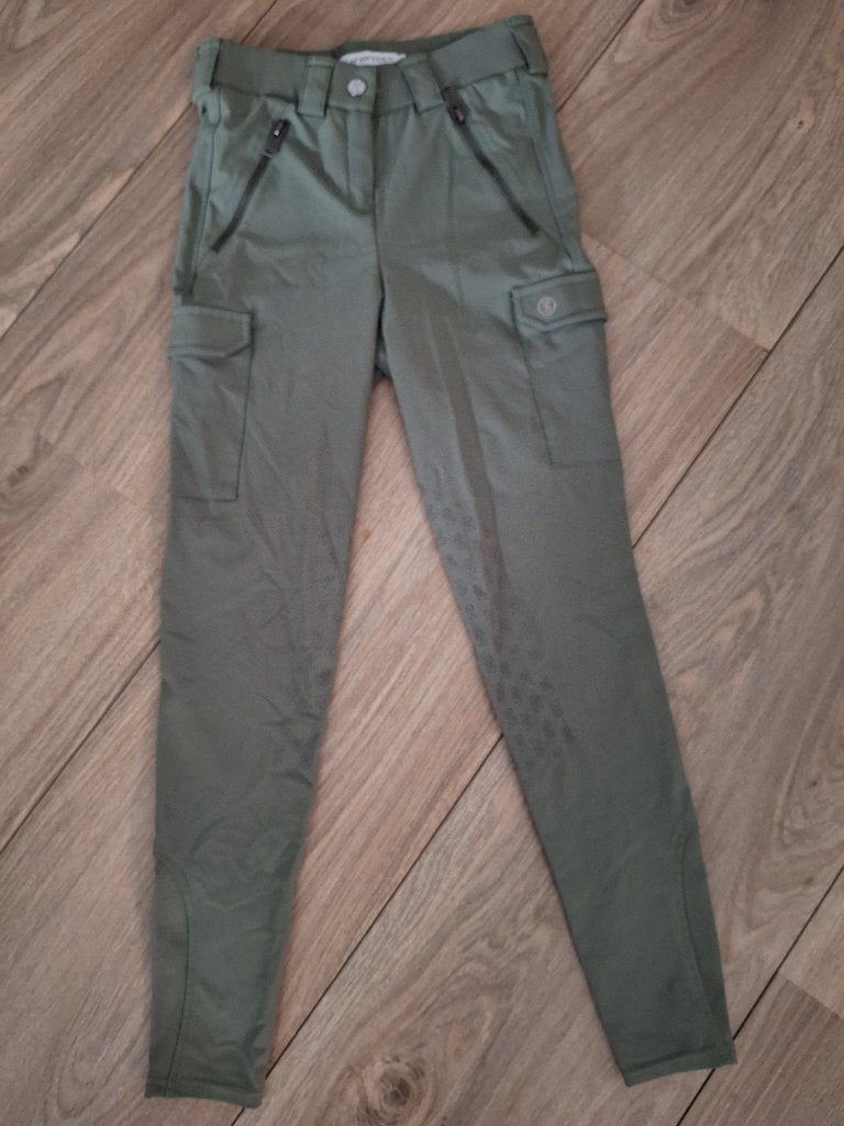 Paardrijbroek PS of Sweden mt. XS Nieuw, Dressuur, Nieuw, Dames, Groen