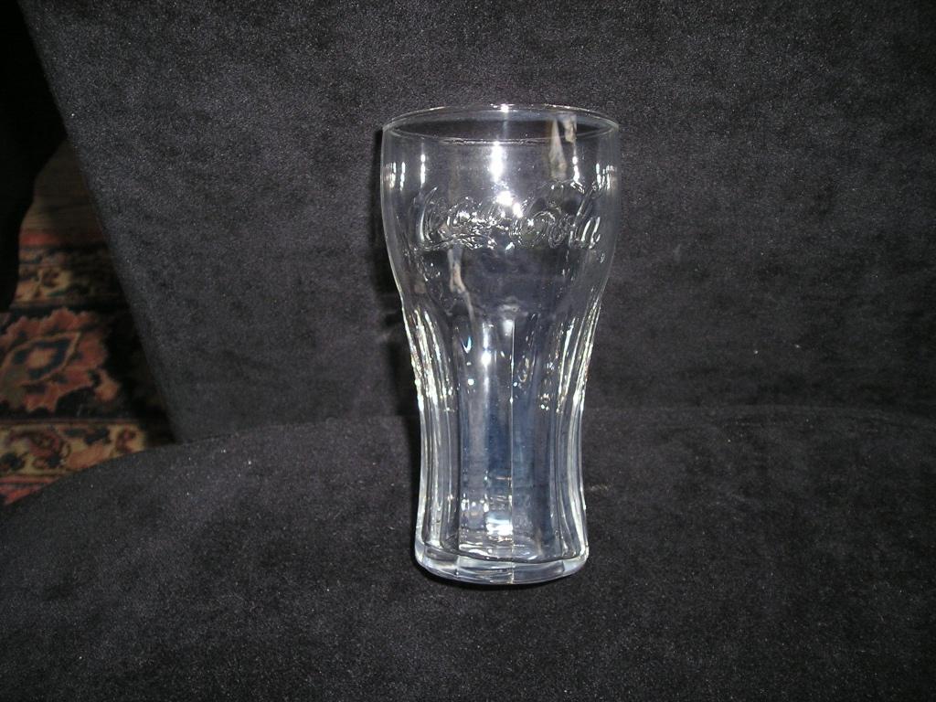 Coca Cola glas, Ophalen of Verzenden, Zo goed als nieuw, Frisdrankglas