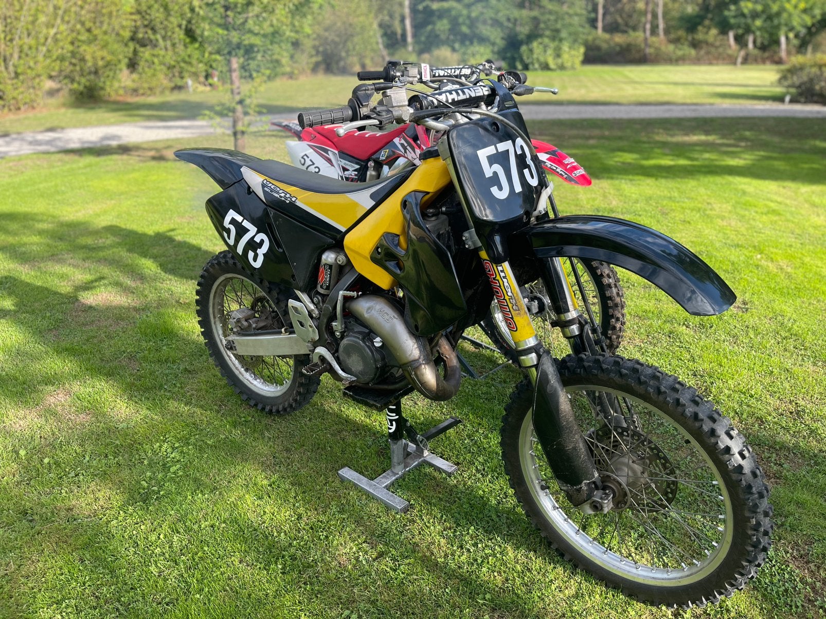 Suzuki rm125 2000, Ophalen, 6 versnellingen, 125 cc, Zo goed als nieuw