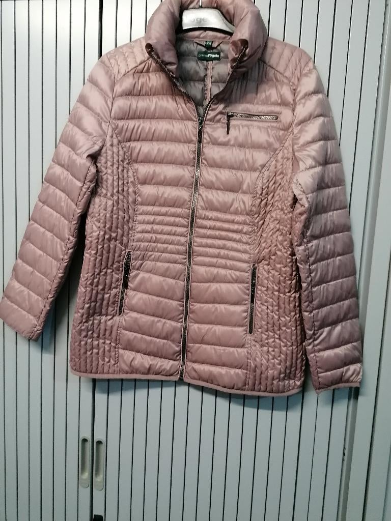Leuke roze kleurige dons jack, Kleding | Dames, Jassen | Zomer, Ophalen of Verzenden, Zo goed als nieuw, Maat 38/40 (M), Roze