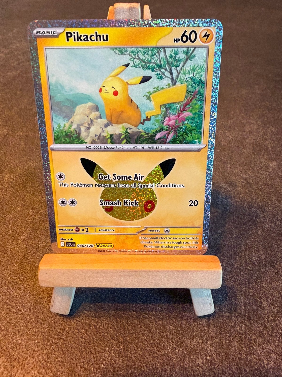 Pikachu 46 (24/30) Pokémon Celebration 30th, Ophalen of Verzenden, Zo goed als nieuw