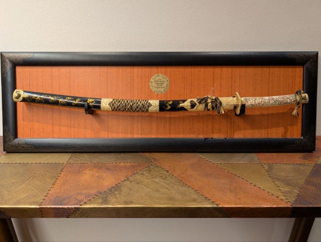 Franklin Mint - The Imperial Sword of the Samurai, Ophalen, 110 cm, Oosters, Meerkleurig