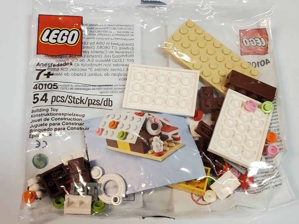 40105 - Promotional: Monthly Minibuild Gingerbread House, Hello@support.lego.com, Lego, Nieuw, Ophalen of Verzenden