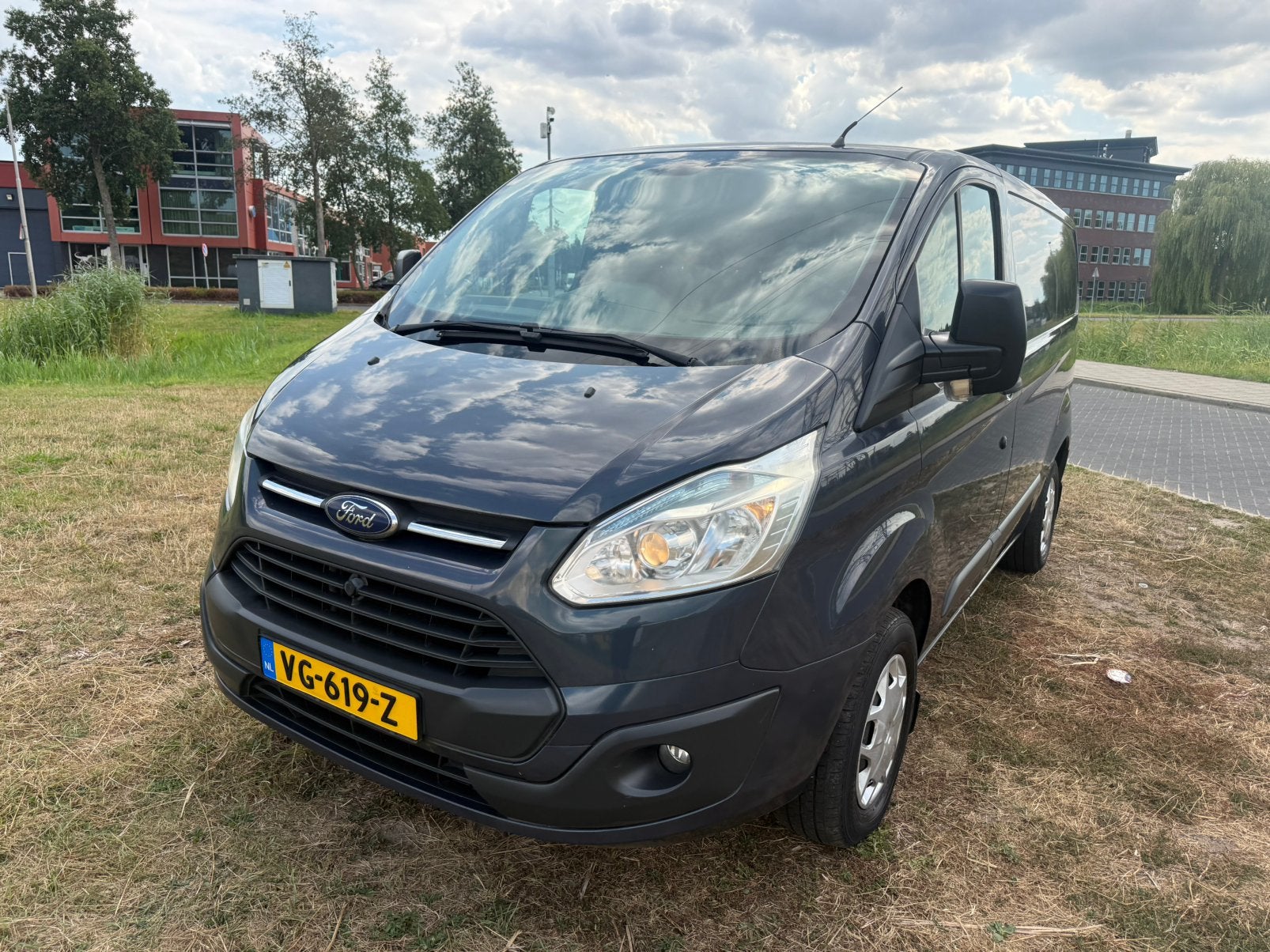 Ford Transit Custom GB 2.2 Tdci 155PK 270 L1h1 2014, Auto's, Bestelauto's, Voorwielaandrijving, Euro 5, 4 cilinders, Origineel Nederlands